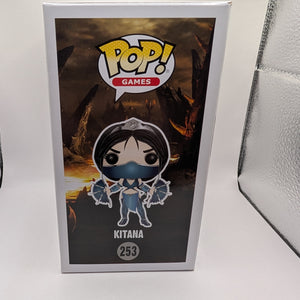 Funko Pop! Games Mortal Kombat X #253 Kitana Vinyl Figure Vaulted FRENLY BRICKS - Open 7 Days