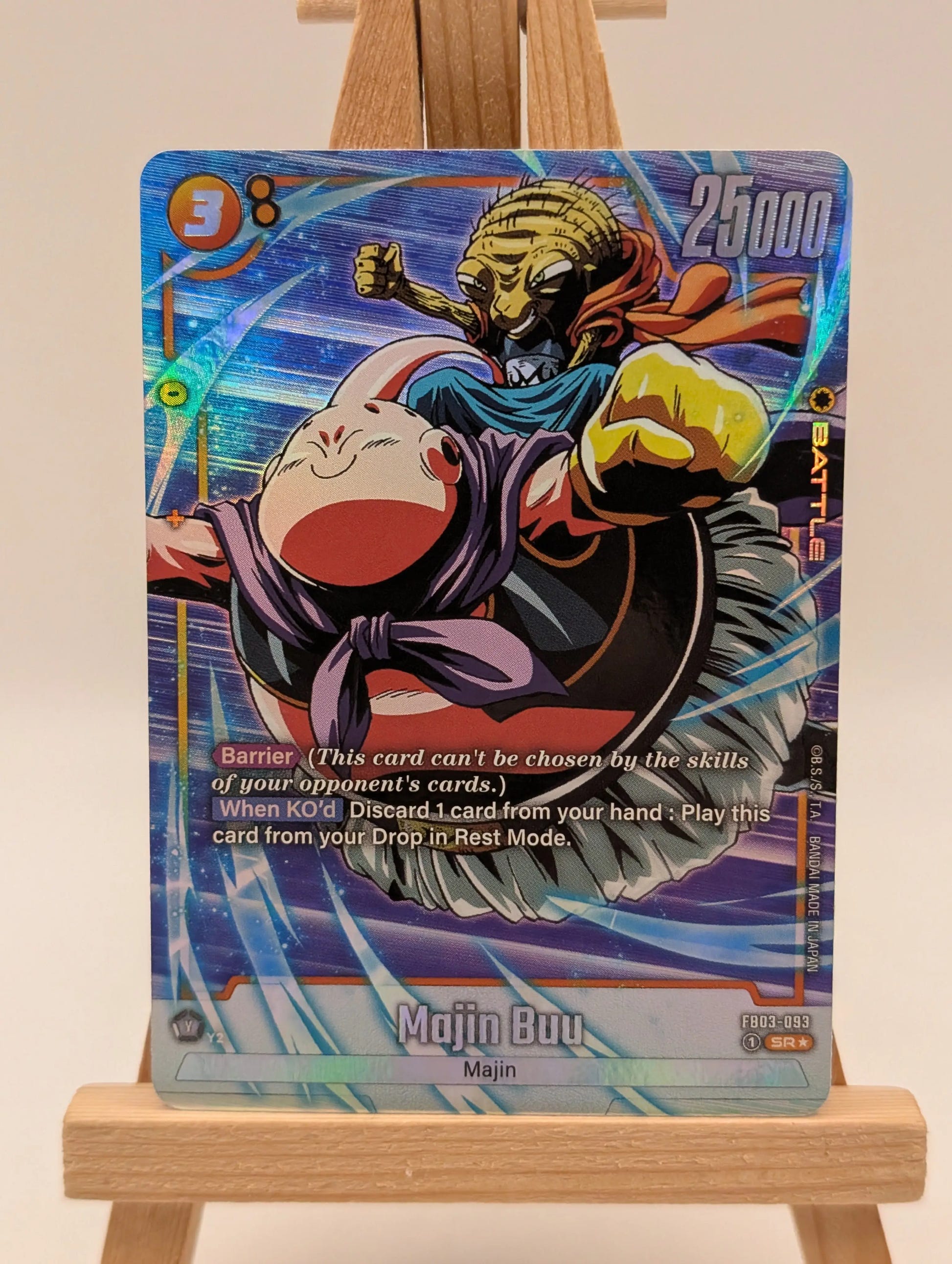 Majin Buu (Alternate Art) FB03-093 SR (English) DBS Fusion World Raging Roar Lp FRENLY BRICKS - Open 7 Days image 2