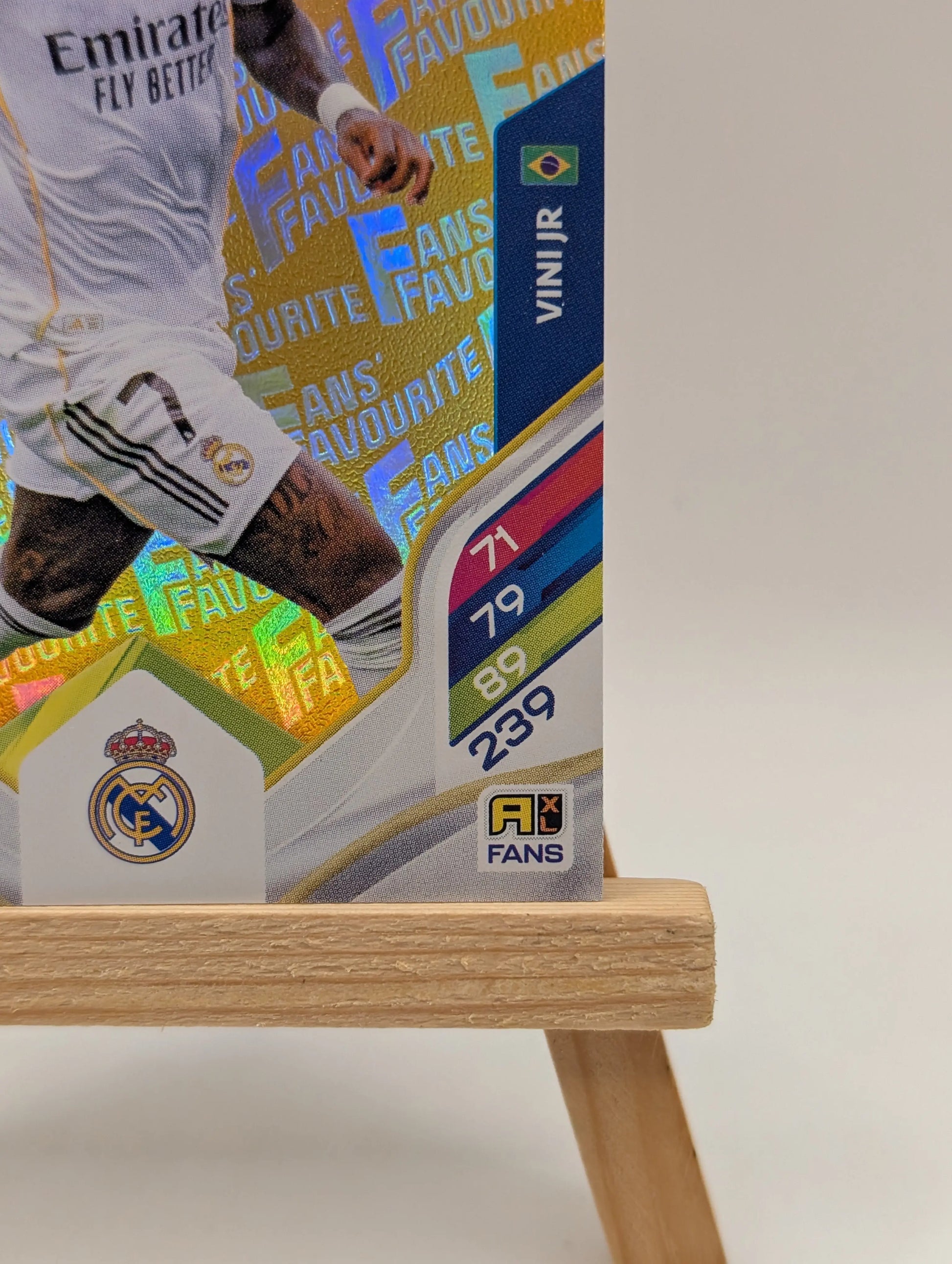 Adrenalyn XL FIFA 365 2026 FANS FAVOURITE FAN79 Vini Jr /100 FRENLY BRICKS - Open 7 Days