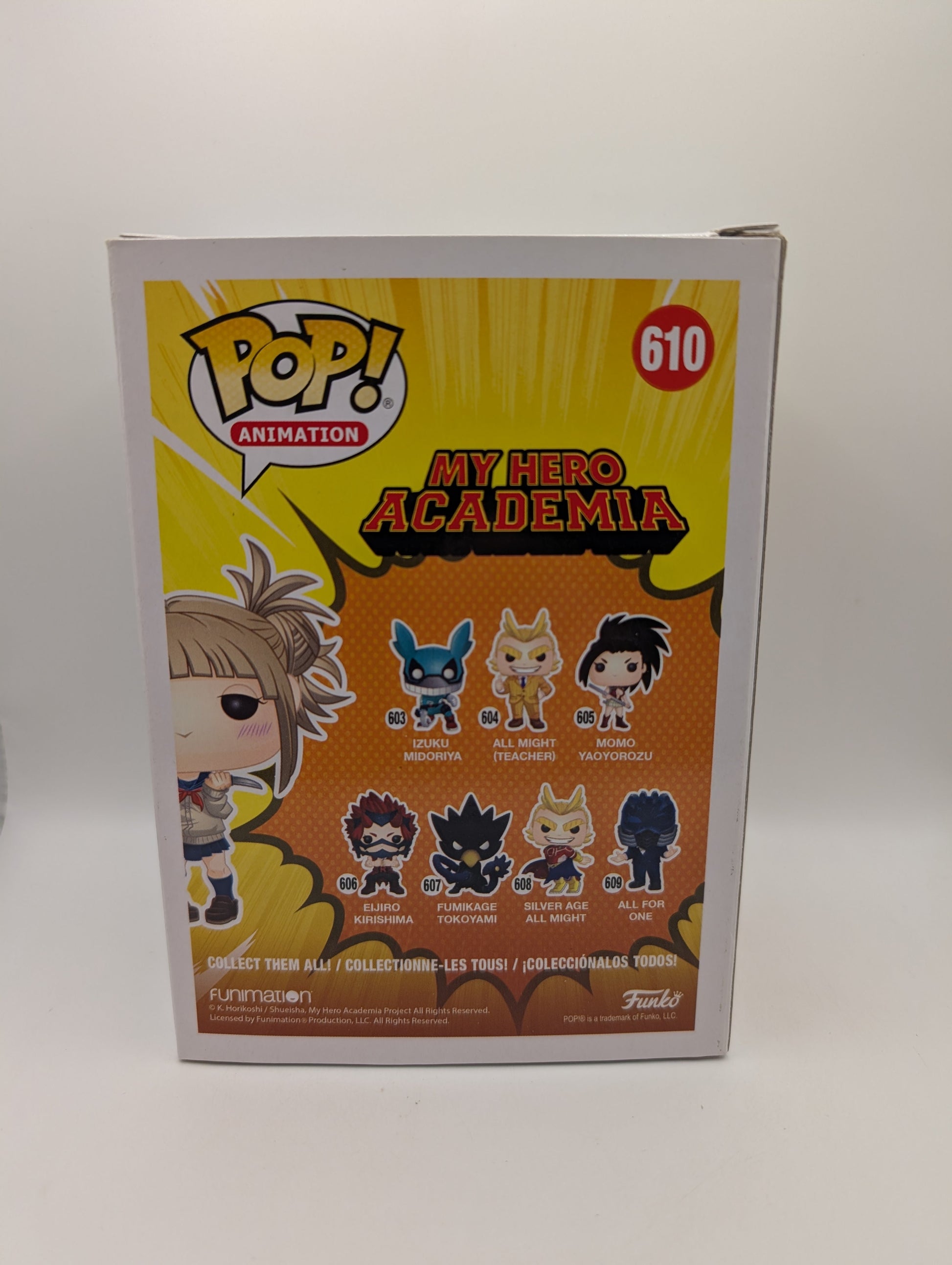 My Hero Academia - Himiko Toga Pop! Vinyl Figure #610 FRENLY BRICKS - Open 7 Days