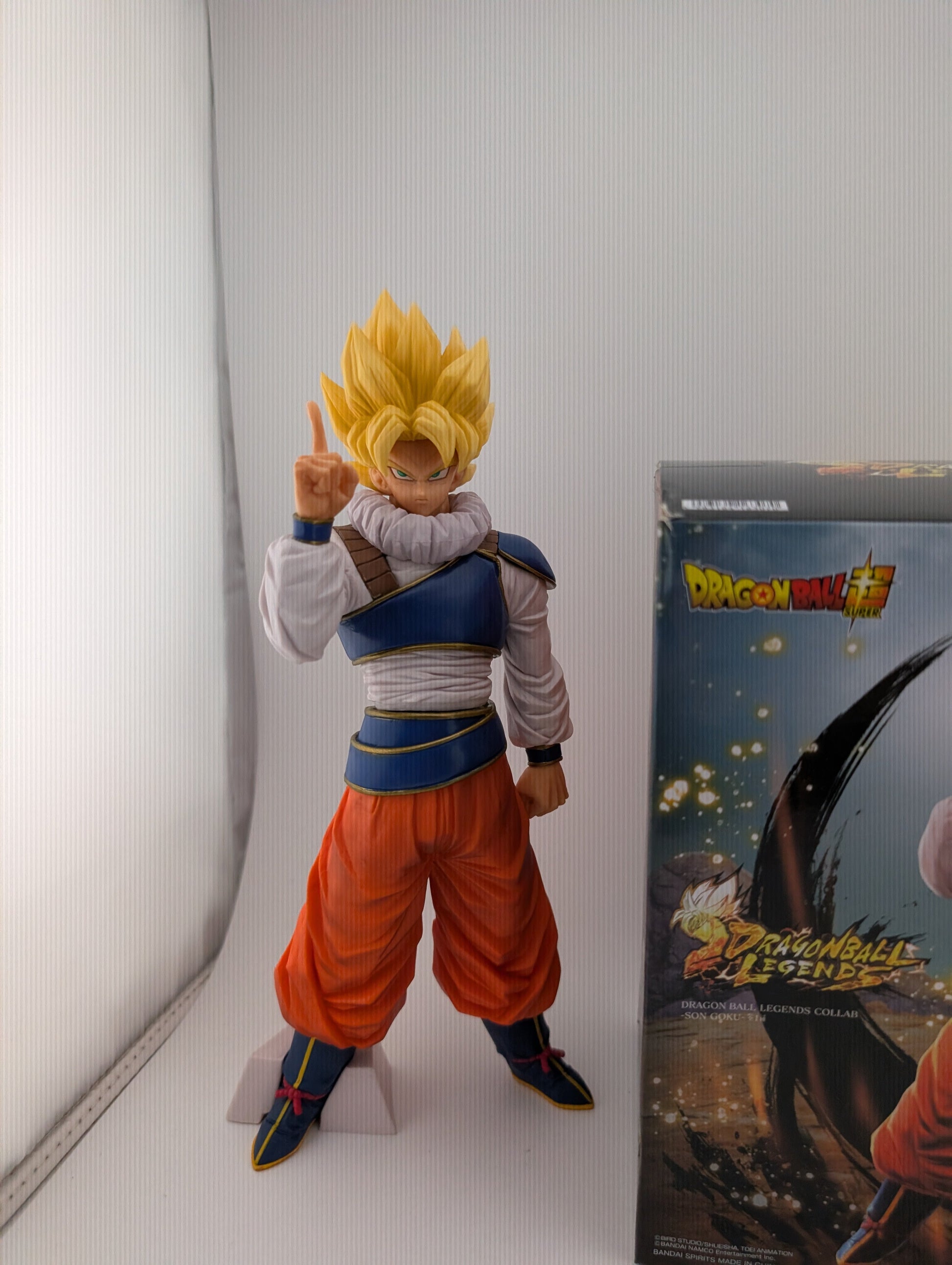 Banpresto Dragonball Legends Collab-Son Goku Figure Ex Displaly Japan FRENLY BRICKS - Open 7 Days