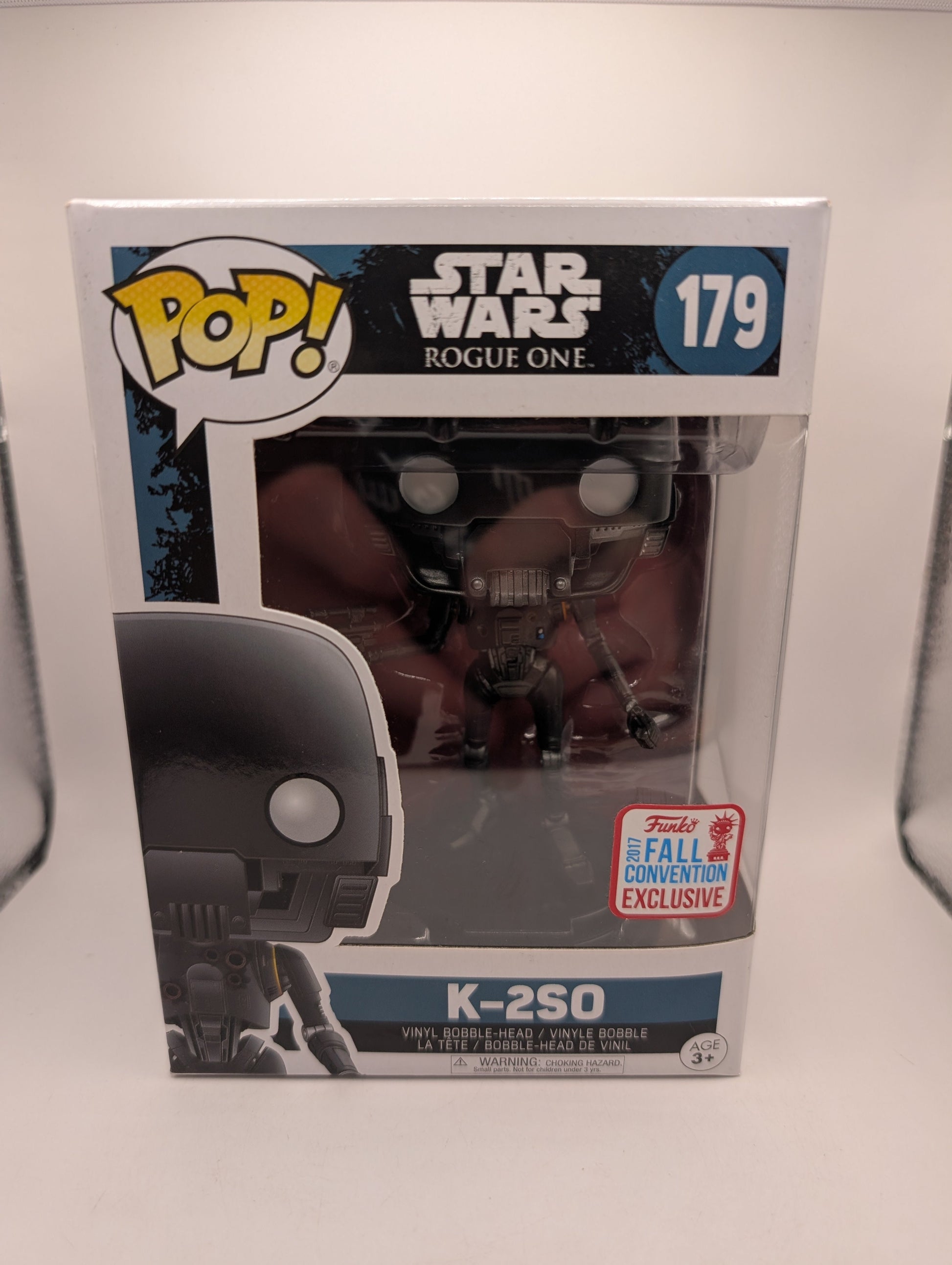 Star Wars Rogue One - K-2SO #179 NYCC 2017 Funko Pop! Vinyl FRENLY BRICKS - Open 7 Days