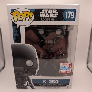 Star Wars Rogue One - K-2SO #179 NYCC 2017 Funko Pop! Vinyl FRENLY BRICKS - Open 7 Days