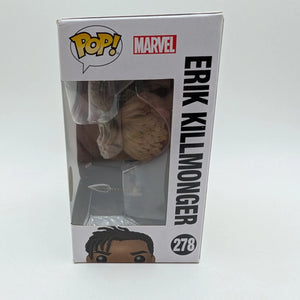 Black Panther Erik Killmonger Marvel Funko Pop Chase 278 FRENLY BRICKS - Open 7 Days