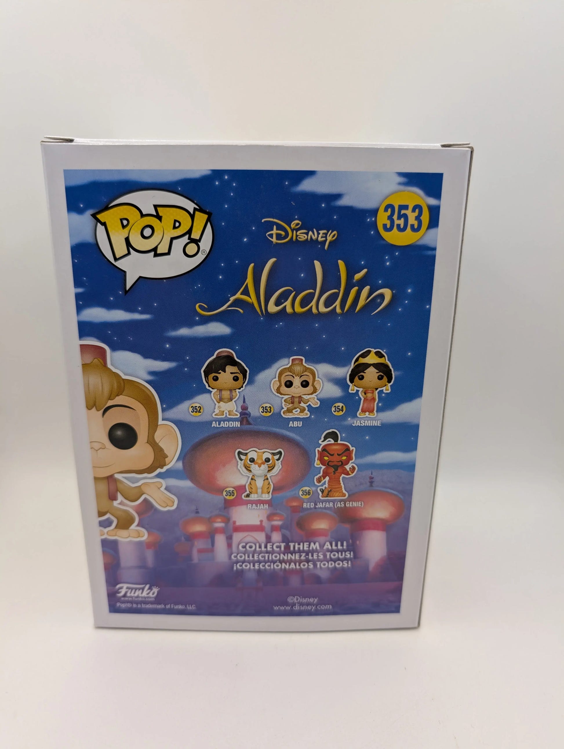 ABU #353 FUNKO POP VINYL FIGURE DISNEY ALADDIN FRENLY BRICKS - Open 7 Days image 3
