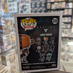 Pop Games Vinyl Figure - Pop Games - Destiny - Lord Shaxx # 235 FRENLY BRICKS - Open 7 Days