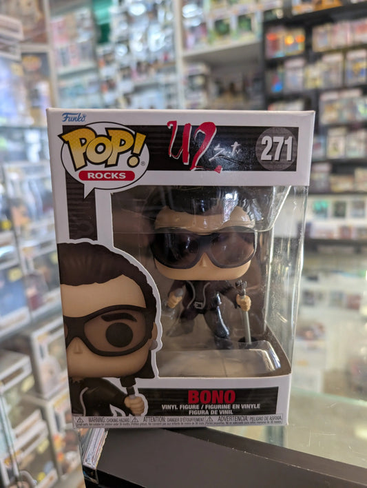 Funko POP! Rocks - U2 - Zoo TV - BONO #271 Vinyl Figure FRENLY BRICKS - Open 7 Days