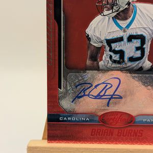 2019 Panini Certified Brian Burns Auto #/25 Rookie Autograph RC #139 Red FRENLY BRICKS - Open 7 Days