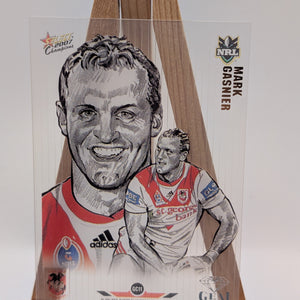 2007 NRL SELECT CHAMPIONS MARK GASNIER GEM ST GEORGE ILLAWARRA DRAGONS GC11 FRENLY BRICKS - Open 7 Days