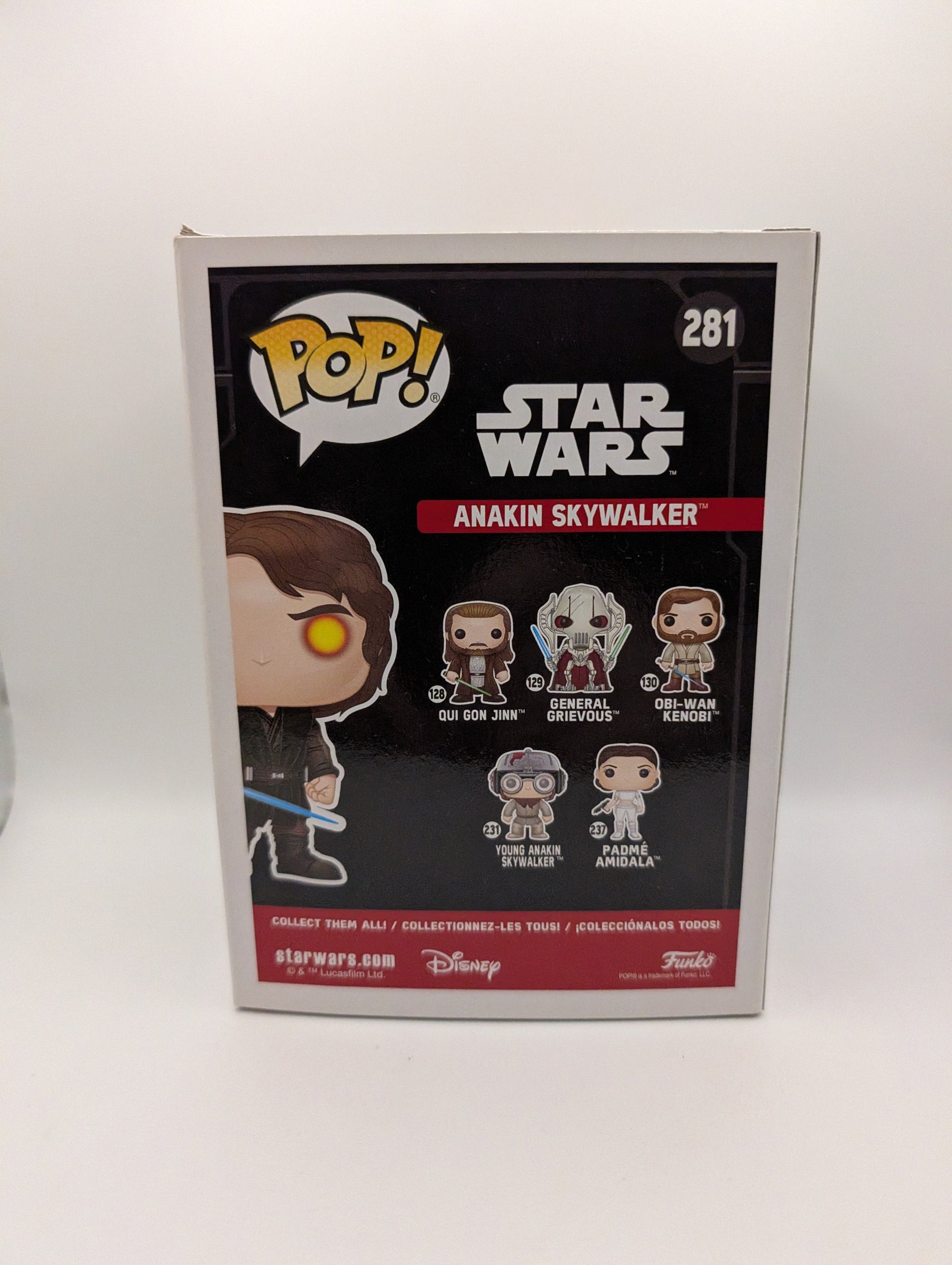 Star Wars #281 Anakin Skywalker Dark Side Funko Pop Vinyl Exclusive FRENLY BRICKS - Open 7 Days