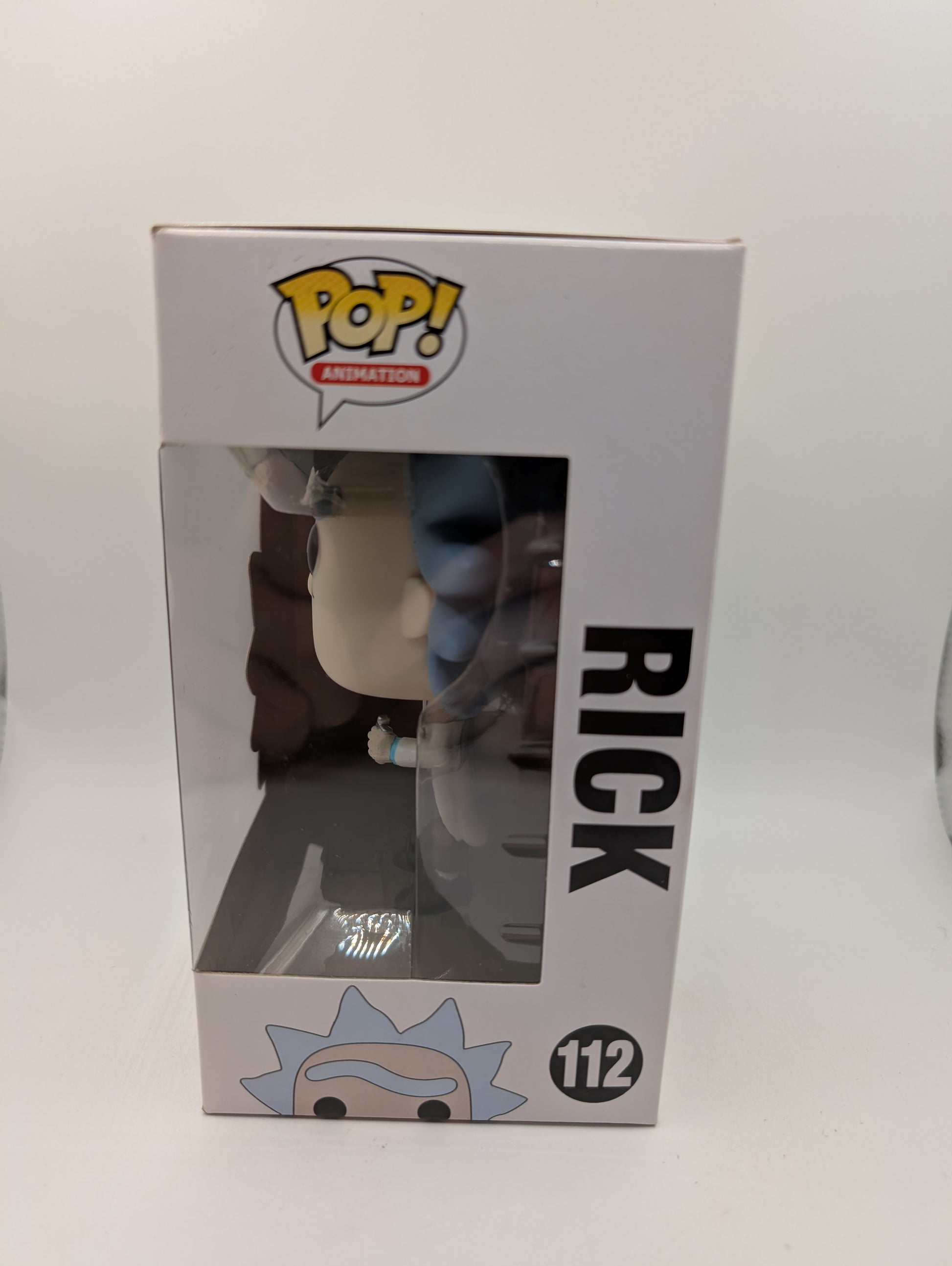 Funko Pop! Rick #112 Rick and Morty 2016 Animation Vaulted Collectible Figure