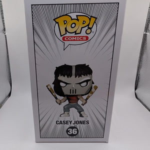 Funko POP Teenage Mutant Ninja Turtles TMNT Casey Jones CHASE Comics 36 FRENLY BRICKS - Open 7 Days