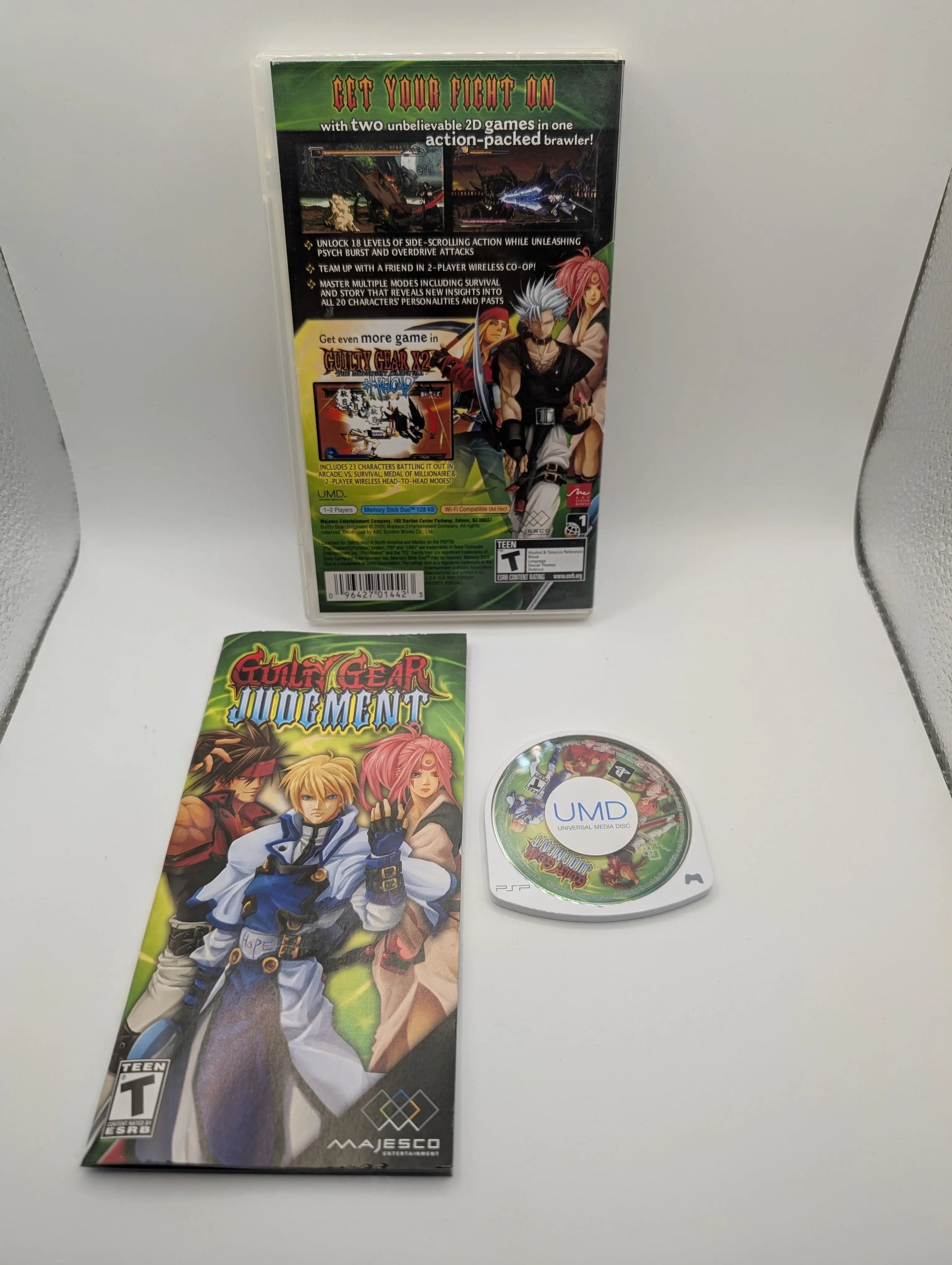 Guilty Gear Judgment (Playstation Portable) PSP CIB COMPLETE FRENLY BRICKS - Open 7 Days