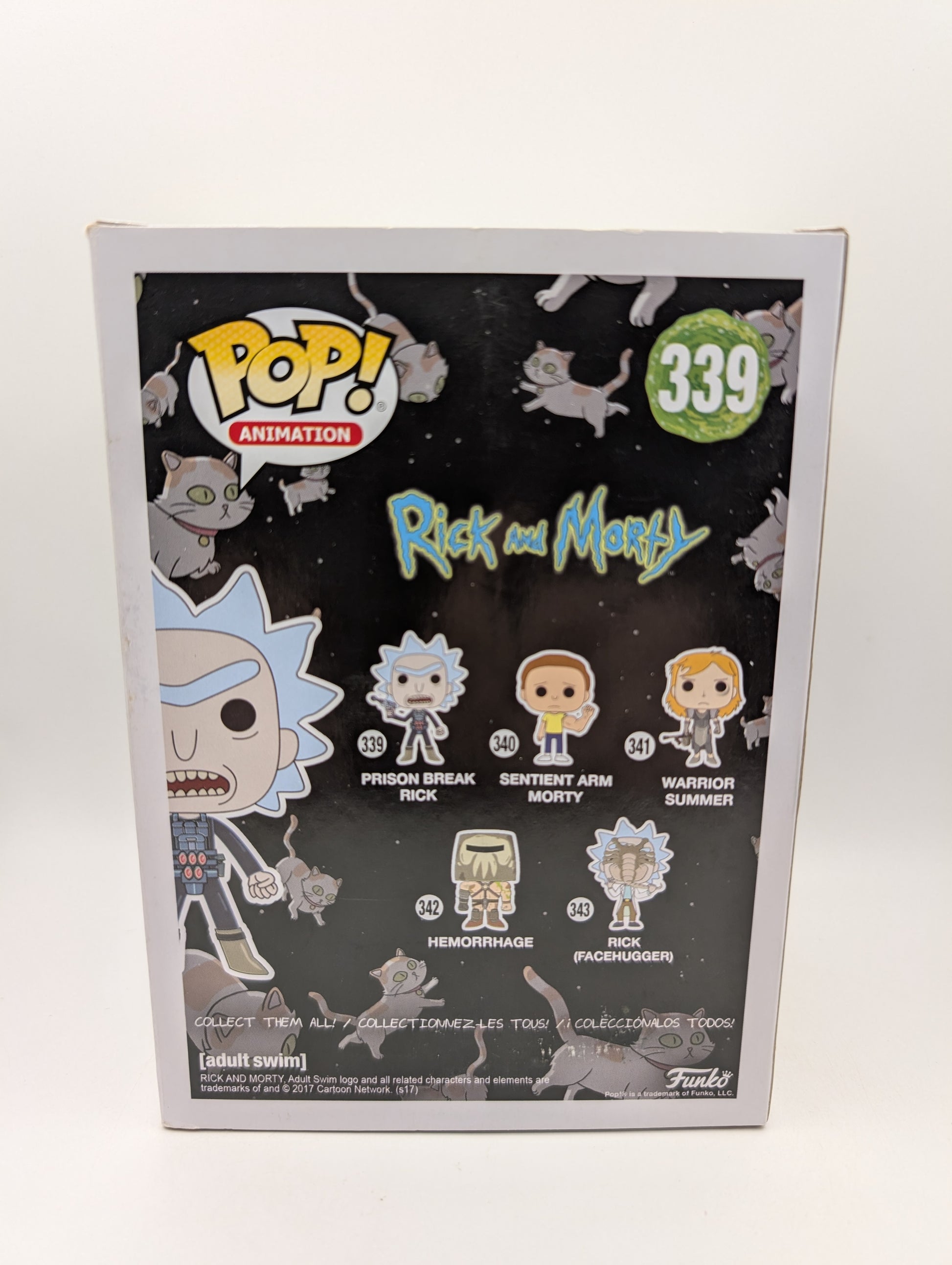 Funko Pop Vinyl Animation Rick & Morty Prison Break Rick #339