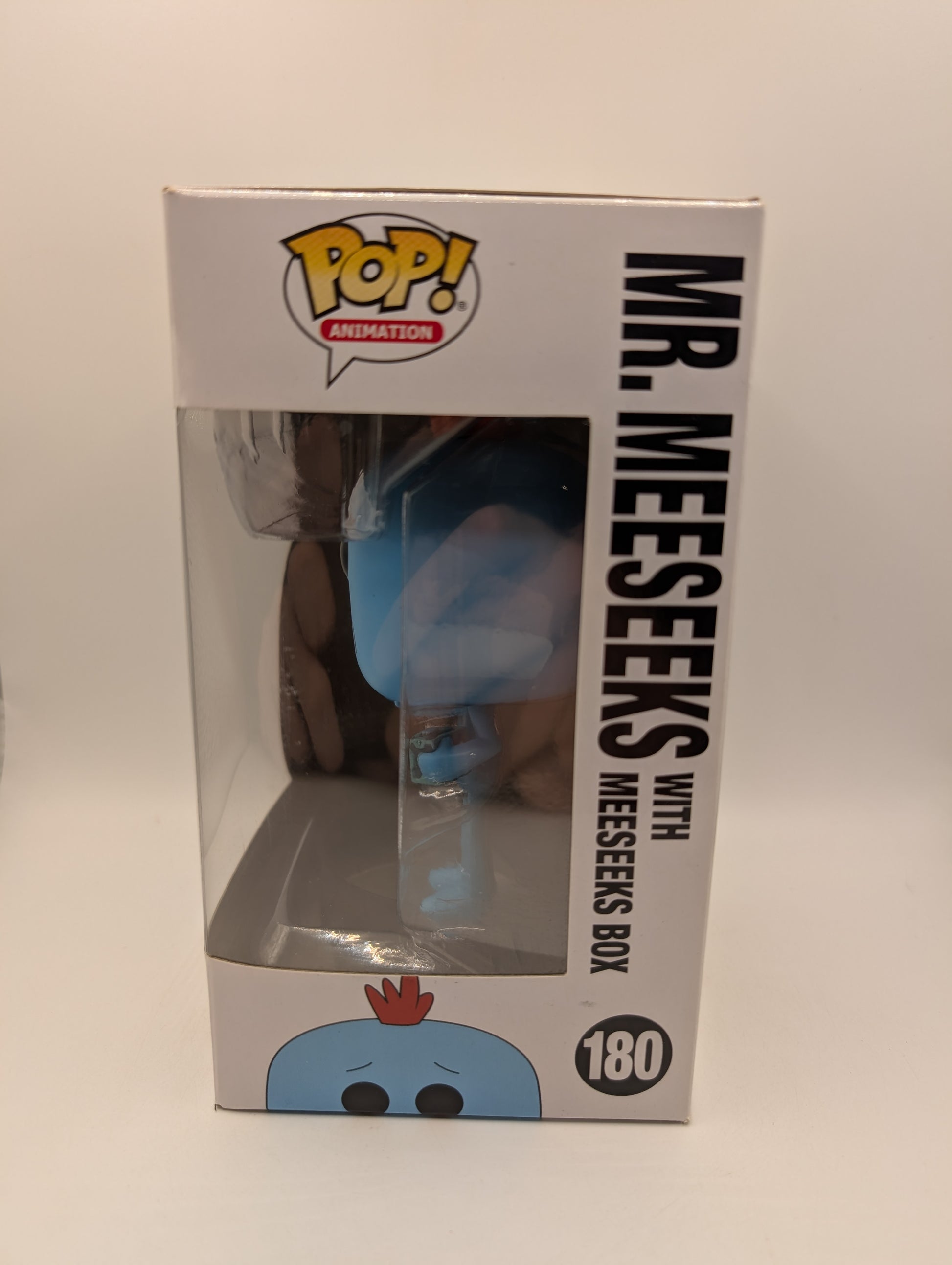 Funko Pop Animation - Mr. Meeseeks with Meeseeks box #180