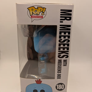 Funko Pop Animation - Mr. Meeseeks with Meeseeks box #180