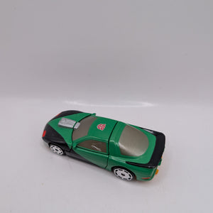 TRANSFORMERS ROBOTS IN DISGUISE SIDE SWIPE, Basic 2001 FRENLY BRICKS - Open 7 Days