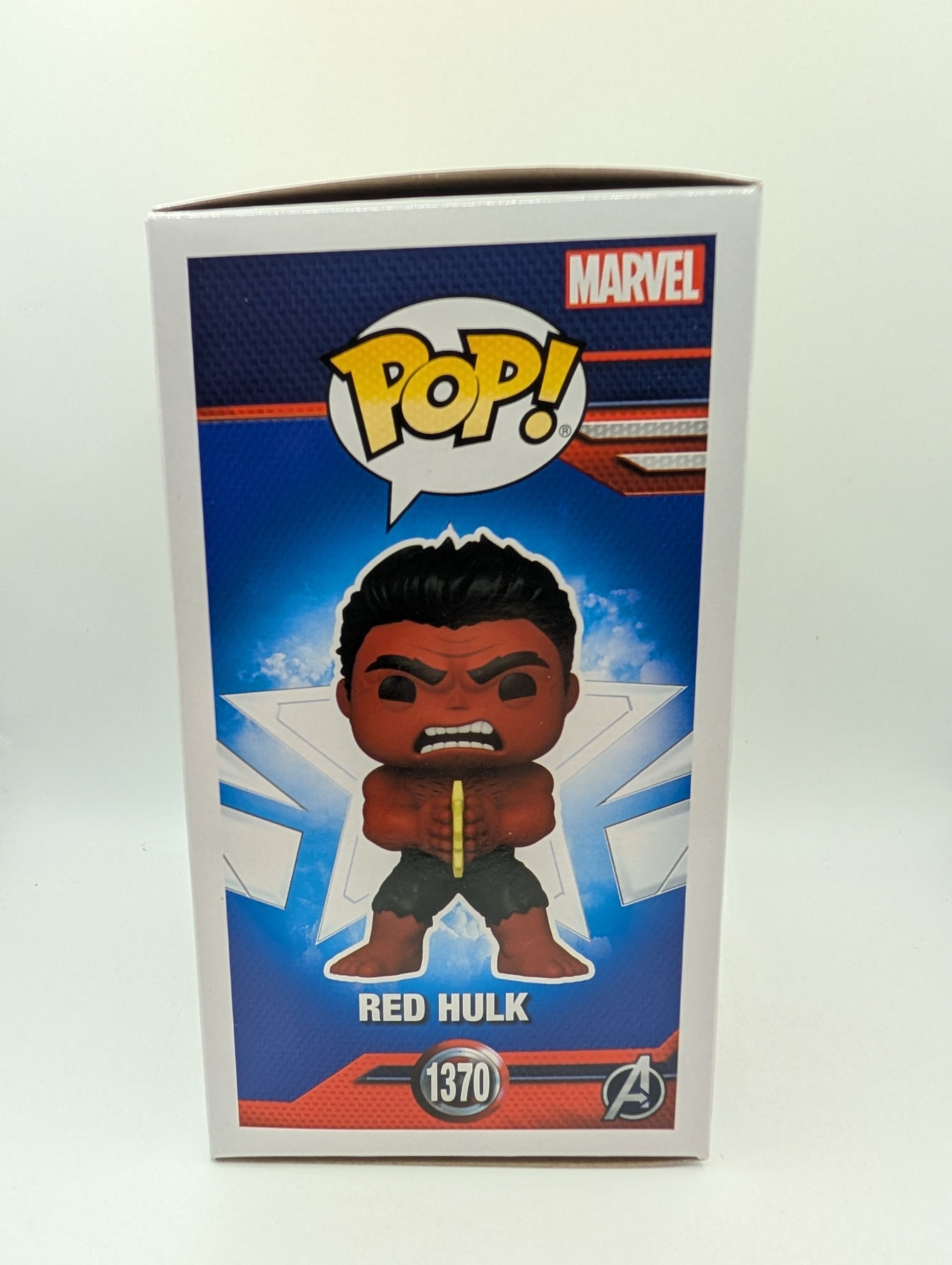 Funko Pop Vinyl Red Hulk 1370 Captain America Marvel Collector Corps