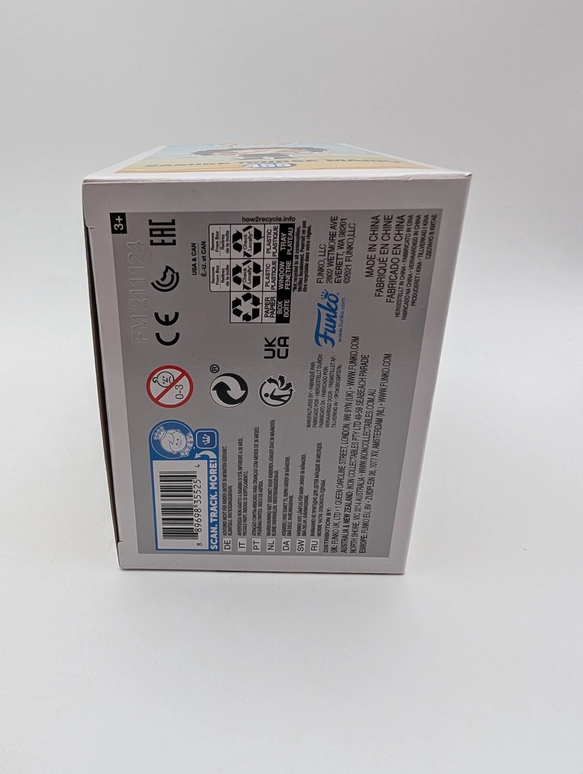 Sasuke Pop 455 Curse Mark - Naruto Shippuden Funko Pop! Vinyl 2021 FRENLY BRICKS - Open 7 Days