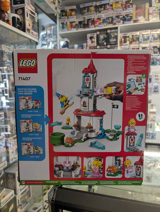 Brand New LEGO Super Mario: Cat Peach Suit and Frozen Tower (71407) FRENLY BRICKS - Open 7 Days