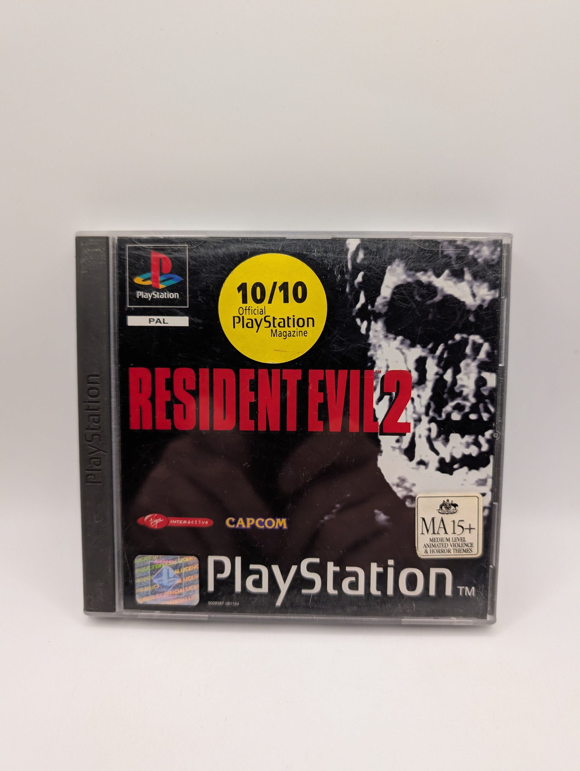 Resident Evil 2 PS1 Platinum Survival Horror 1999 | PAL | TESTED | CAPCOM FRENLY BRICKS - Open 7 Days