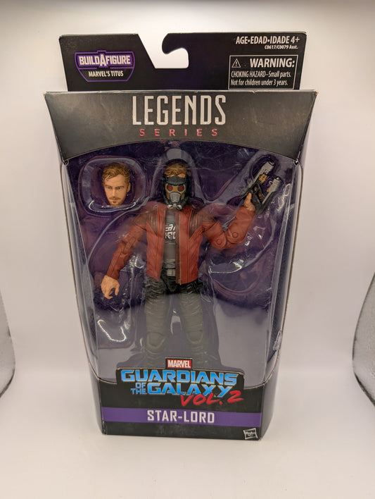 Star-Lord 6” Marvel Legends Action Figure Guardians Of The Galaxy Vol2 FRENLY BRICKS - Open 7 Days