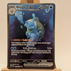 Blastoise ex 200/165 S&V 151 2023 SIR Pokemon FRENLY BRICKS - Open 7 Days