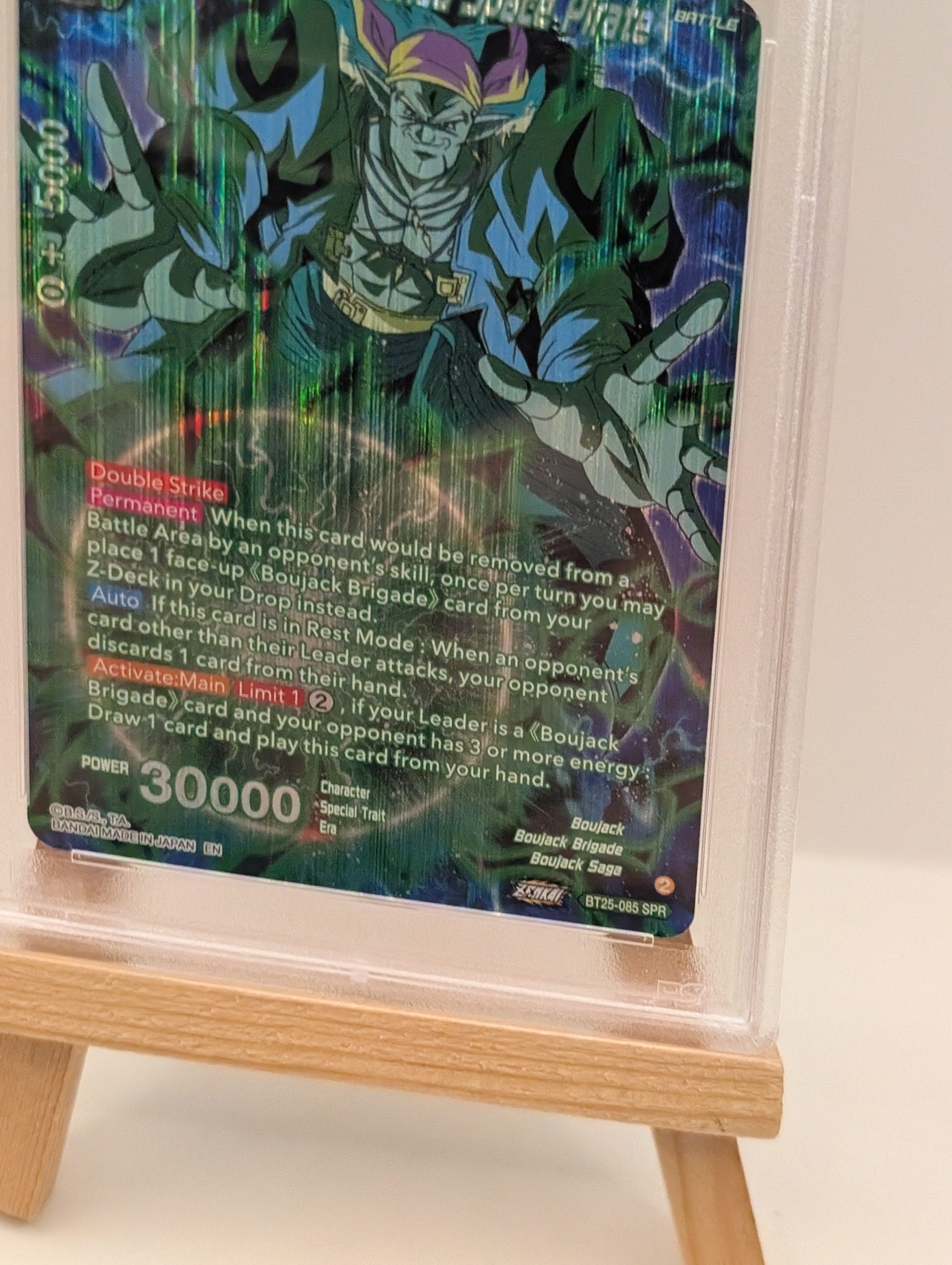 Boujack Unleashed Space Pirate SPR	BT25-085	Dragon Ball Super Card - PSA 10 FRENLY BRICKS - Open 7 Days image 2