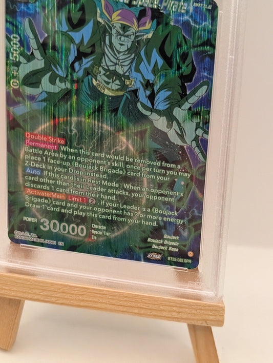 Boujack Unleashed Space Pirate SPR	BT25-085	Dragon Ball Super Card - PSA 10 FRENLY BRICKS - Open 7 Days