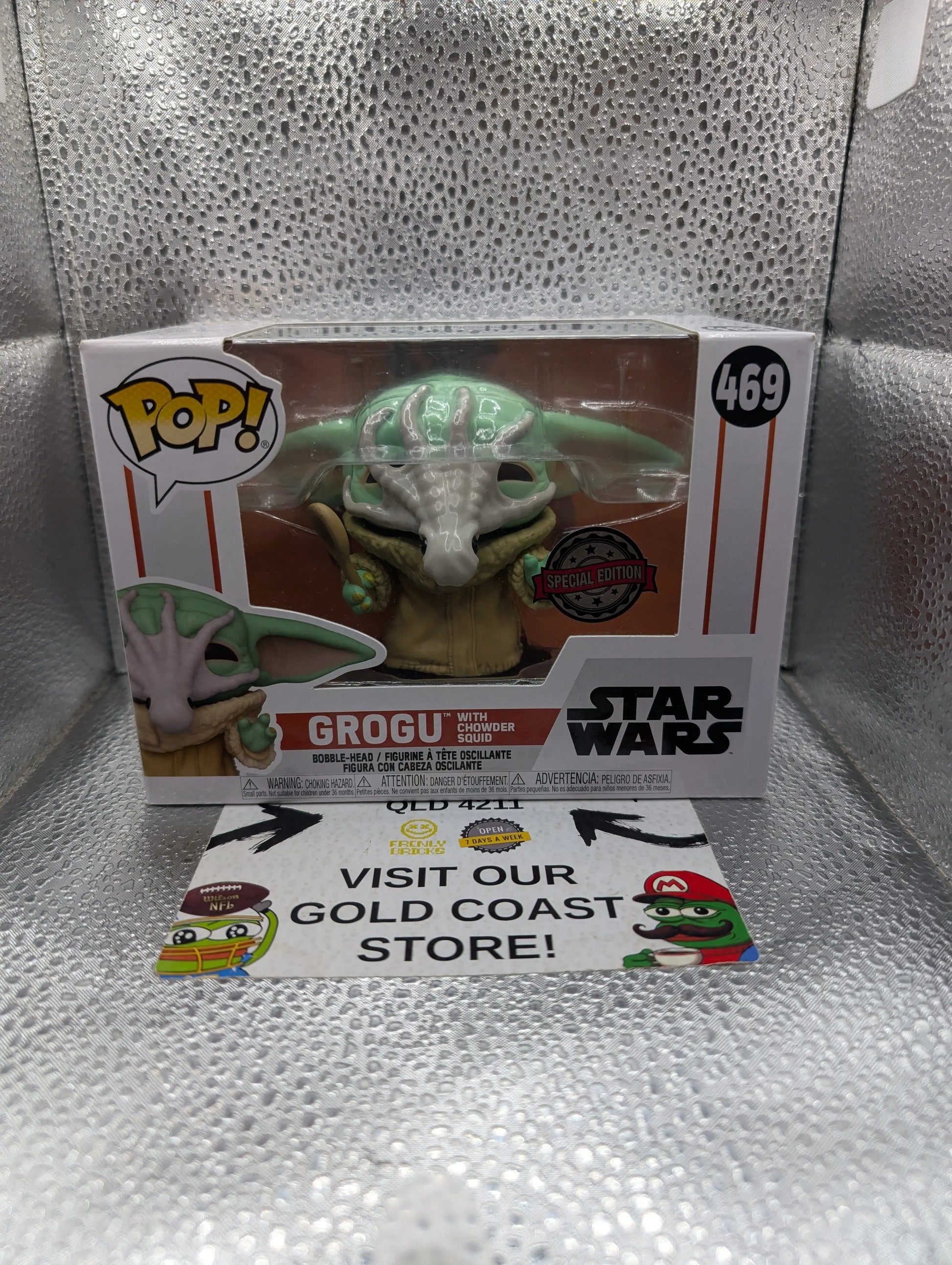 Grogu Chowder Squid SE 469 Star Wars FUNKO Pop Vinyl FRENLY BRICKS - Open 7 Days