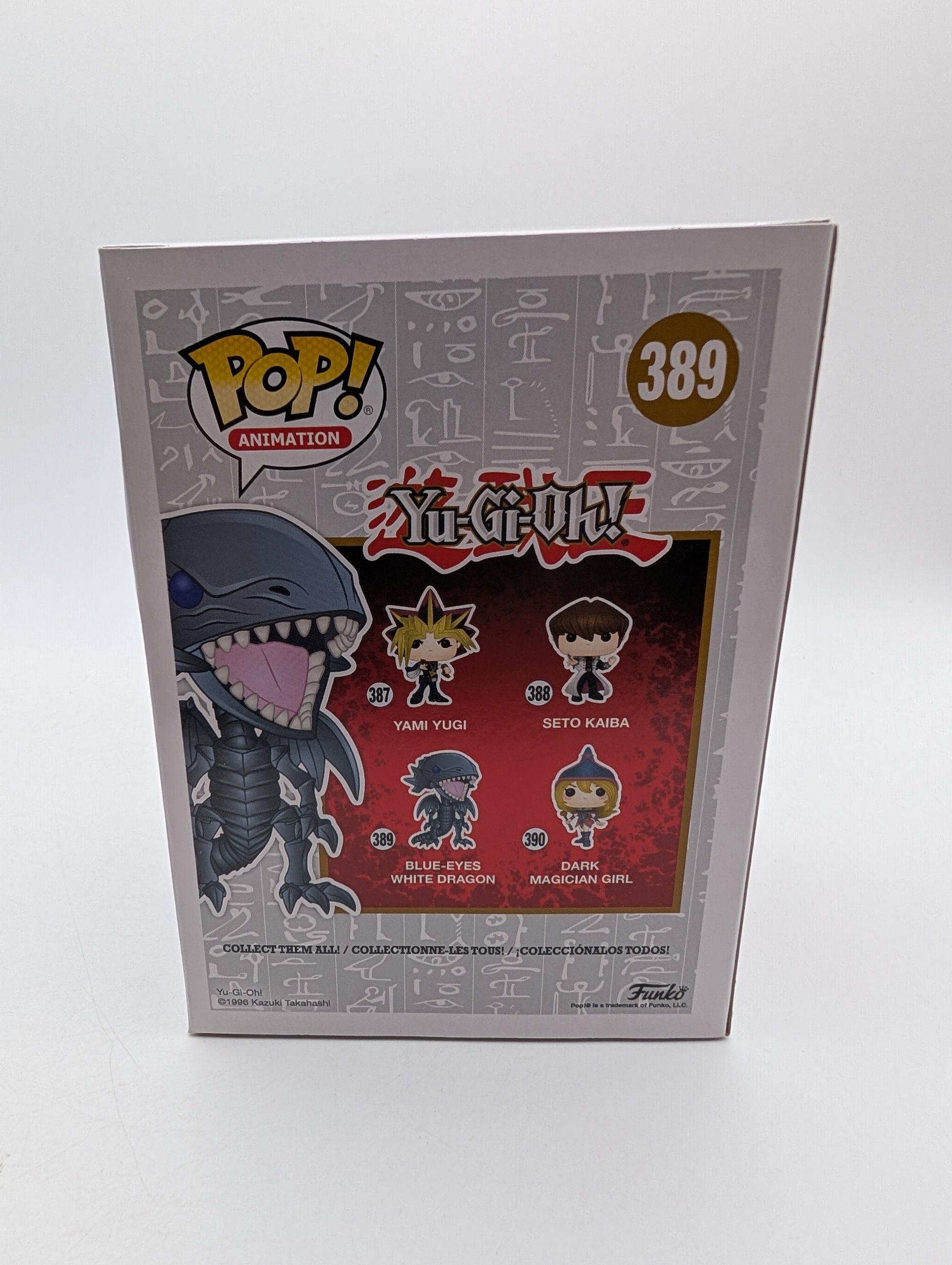 Funko POP! Blue-Eyes White Dragon #389 Yu-Go-Oh! Box Lunch FRENLY BRICKS - Open 7 Days
