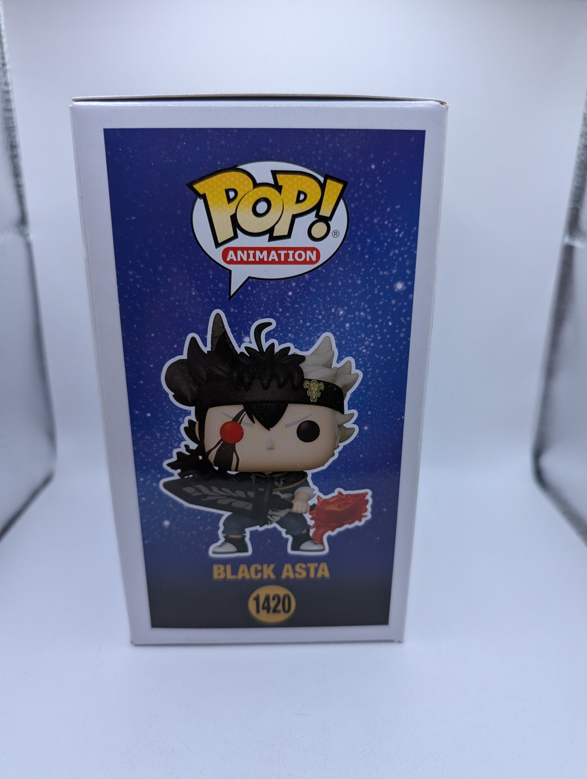 Animation Funko Pop - Black Asta - Black Clover - No. 1420 FRENLY BRICKS - Open 7 Days