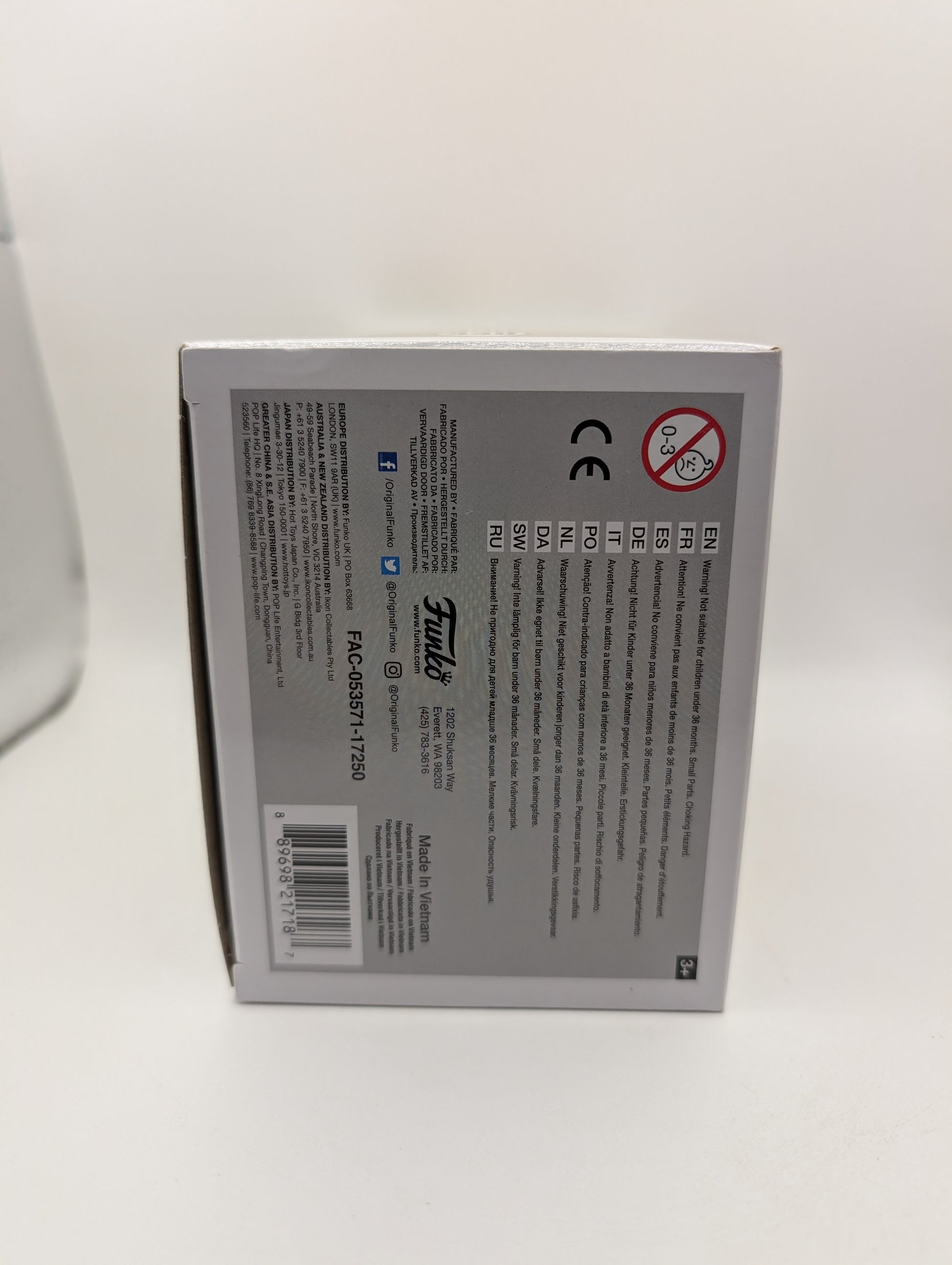 Funko Pop Vinyl Disney Snow White & The Seven  Dwarfs Dopey #340 Chase