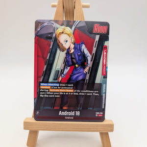 Android 18 (Alternate Art) Leader Rivals Clash FB06-001 NM Holo FRENLY BRICKS - Open 7 Days