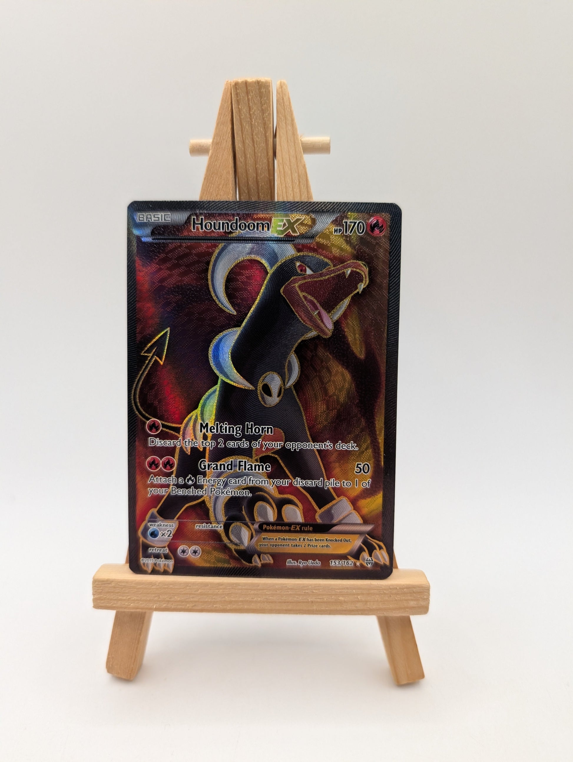Houndoom EX 153/162 Breakthrough XY 2015 Pokemon Tcg FRENLY BRICKS - Open 7 Days