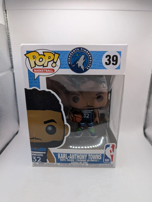 Funko Pop! Basketball: Karl-Anthony Towns #39 Vinyl Figure FRENLY BRICKS - Open 7 Days