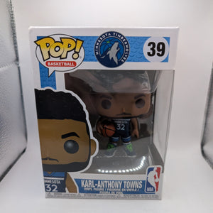 Funko Pop! Basketball: Karl-Anthony Towns #39 Vinyl Figure FRENLY BRICKS - Open 7 Days