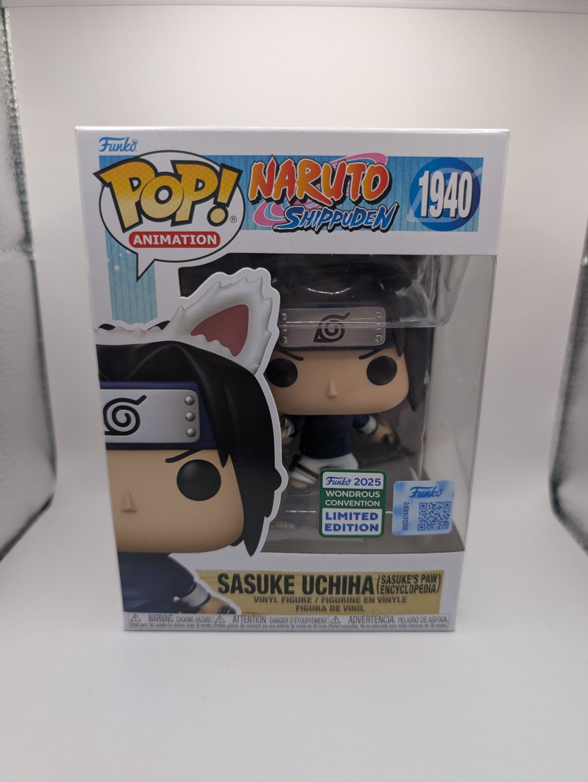 Naruto Shippuden “Sasuke Uchiha” Pop #1940 FRENLY BRICKS - Open 7 Days