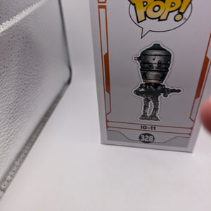 Star Wars: The Mandalorian IG-11 Funko Pop! Vinyl Figure #328 FRENLY BRICKS - Open 7 Days