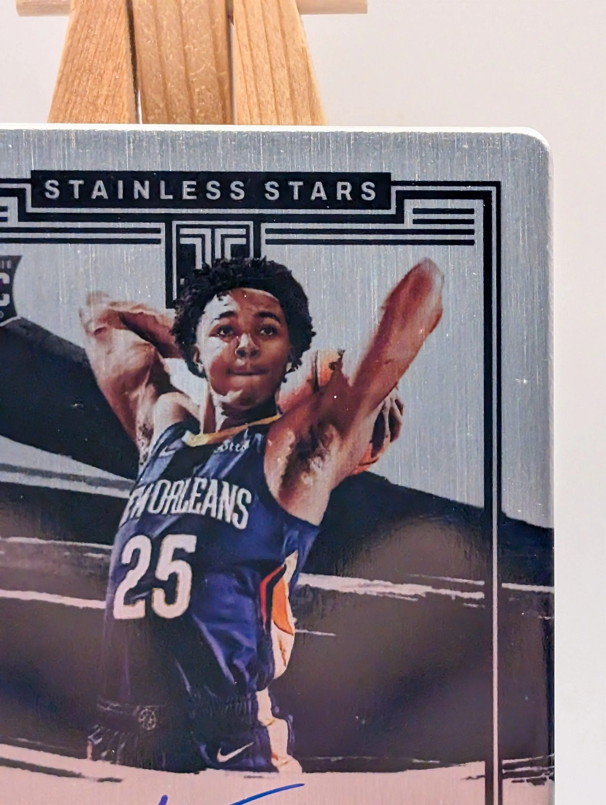 Trey Murphy III 2021-22 Impeccable Stainless Stars Autograph #'d l/99 Rookie RC FRENLY BRICKS - Open 7 Days image 9