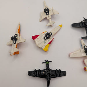 Vintage 1988 Matchbox Ring Raiders Skull Squadron Micro Machine Toy Airplanes LOT FRENLY BRICKS - Open 7 Days