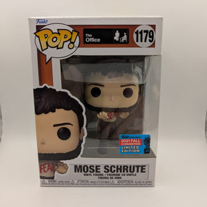 Funko Pop The Office Mose Schrute 1179 2021 Fall Con Limited Edition FRENLY BRICKS - Open 7 Days