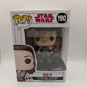 Star Wars - Rey Episode VIII The Last Jedi Pop! Vinyl #190 FRENLY BRICKS - Open 7 Days