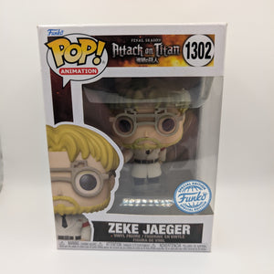 Animation Funko Pop - Zeke Jaeger - Attack on Titan - No. 1302 FRENLY BRICKS - Open 7 Days