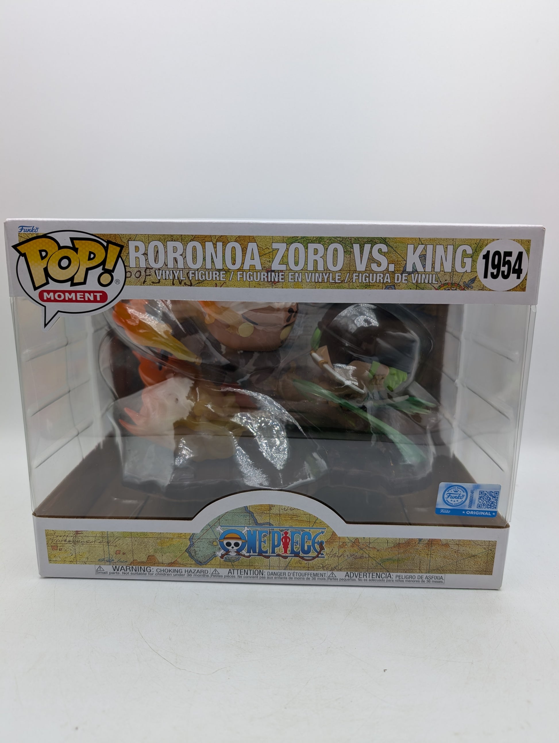 Funko Pop! One Piece: Roronoa Zoro vs. King #1954 Vinyl Figure image 1