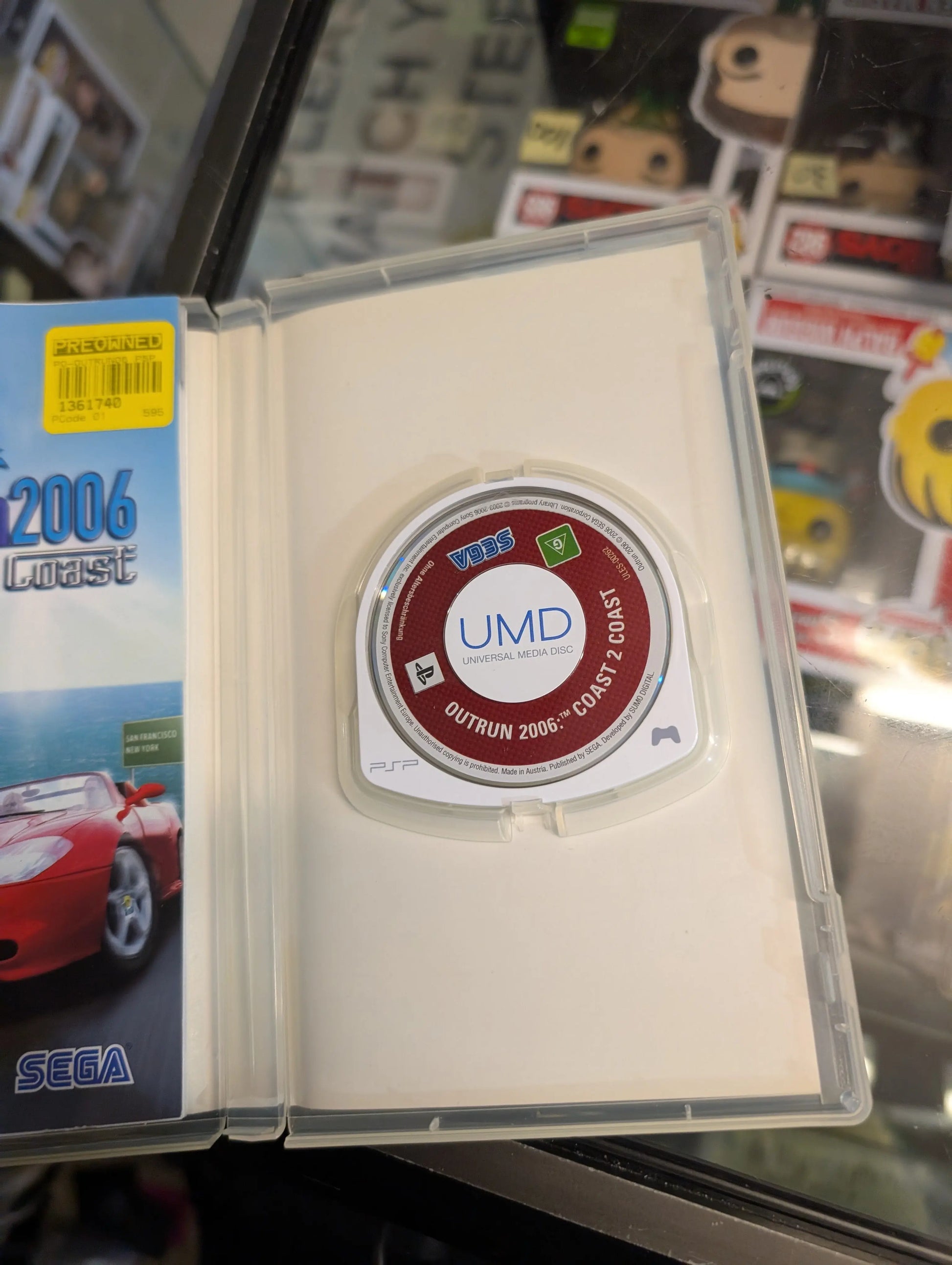 PSP - Outrun 2006: Coast to Coast (With Manual) see pics FRENLY BRICKS - Open 7 Days