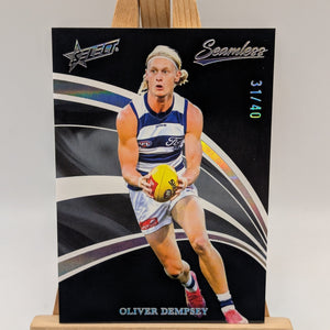 2025 Select AFL Seamless Black Oliver Dempsey /40 Geelong Cats FRENLY BRICKS - Open 7 Days