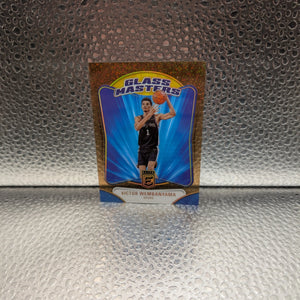 Victor Wembanyama 04/10 Glass Masters Panini Elite FRENLY BRICKS - Open 7 Days