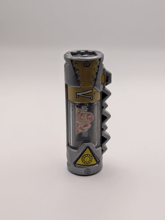 BANDAI POWER RANGERS DINO CHARGE CHARGERS #V GOLD SUNVULCAN FRENLY BRICKS - Open 7 Days