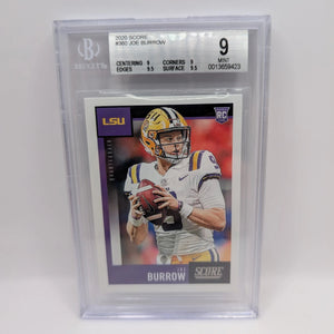Joe Burrow 2020 Score RC #360 LSU BGS 9 FRENLY BRICKS - Open 7 Days